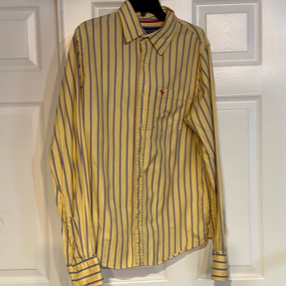 Abercrombie & Finch‎ XL yellow and blue button down
Casual dress shirt